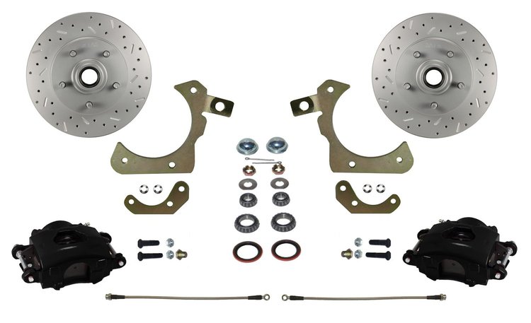 GM B-Body Front Disc Brake Conversion Kit for Factory Spindles