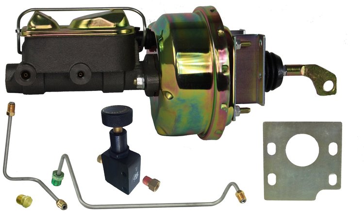 FC0042HK Power Hydraulic Kit, 1964-1966 Ford Mustang w/Manual Trans, w/Pre-Bent Lines, Adjustable Valve
