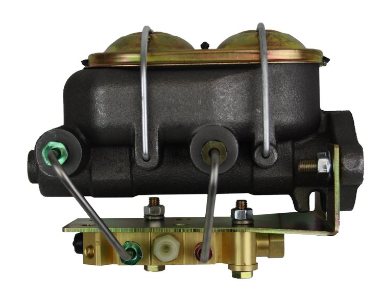 FC1001HK Master Cylinder, Manual Hydraulic Kit w/Pre-Bent Lines & Disc/Drum Valve
