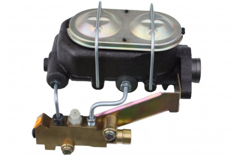 FC1007HK Master Cylinder, Manual Hydraulic Kit w/Pre-Bent Lines & Disc/Drum Valve