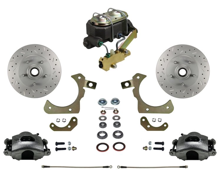 1959-1964 GM B-Body Front Disc Brake Conversion Kit w/ Factory Spindles