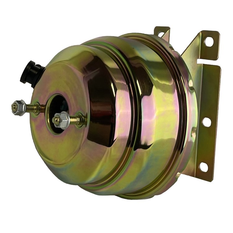 PBKT6000 Vacuum Brake Booster, Power Booster Kit 8 in. Dual Booster (Zinc)