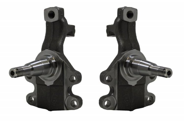 SP5002P Steering Knuckle, New Pair Of 2 in. Drop Disc Brake Spindles