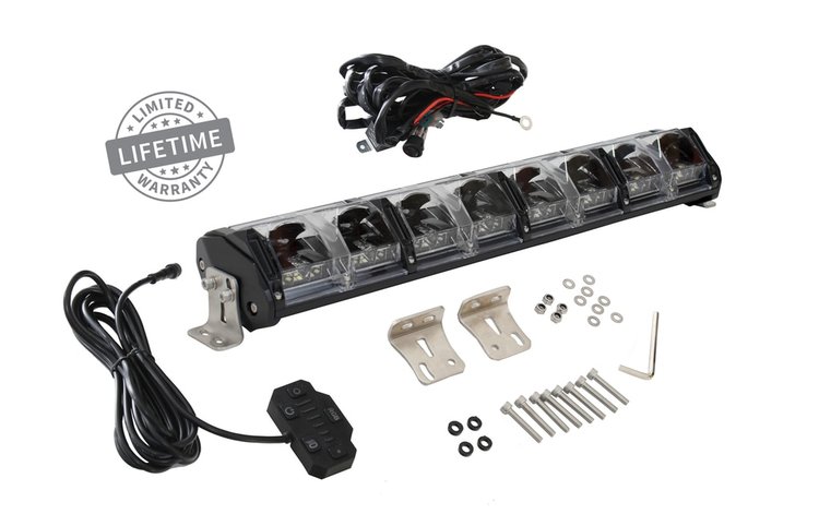 EKO 20" LED/RGB Light With Switch, Harness & Mounting Hardware