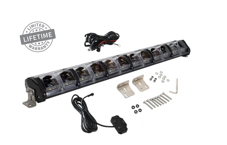 EKO 30" LED/RGB Light With Switch, Harness & Mounting Hardware