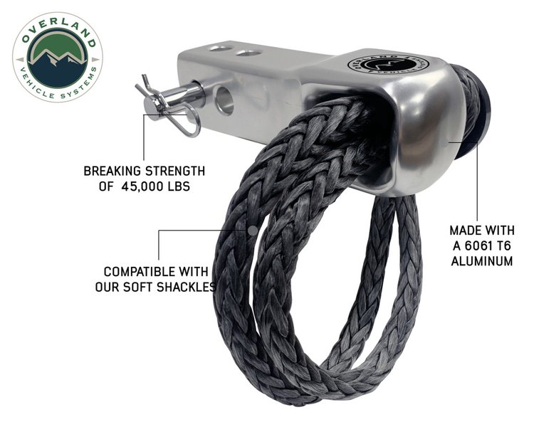 Aluminum Receiver Mount for Soft Shackle