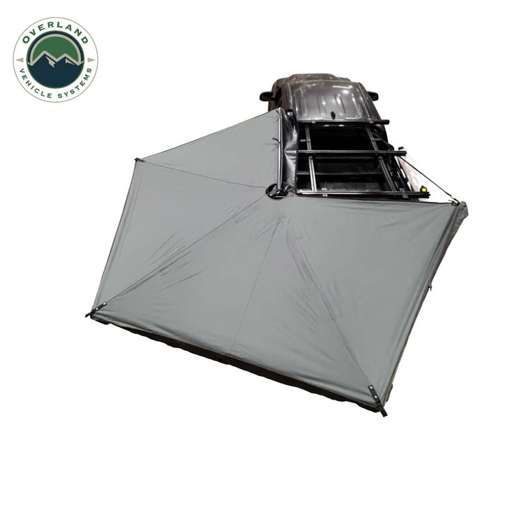 Nomadic 270LTE 270-Degree Awning - Left/Driver-Side [Gray]