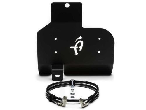 Compressor Mount & Connection Kit - Black, 2018-2022 Jeep Wrangler & Wrangler Unlimited (Gas, Diesel, Hybrid)