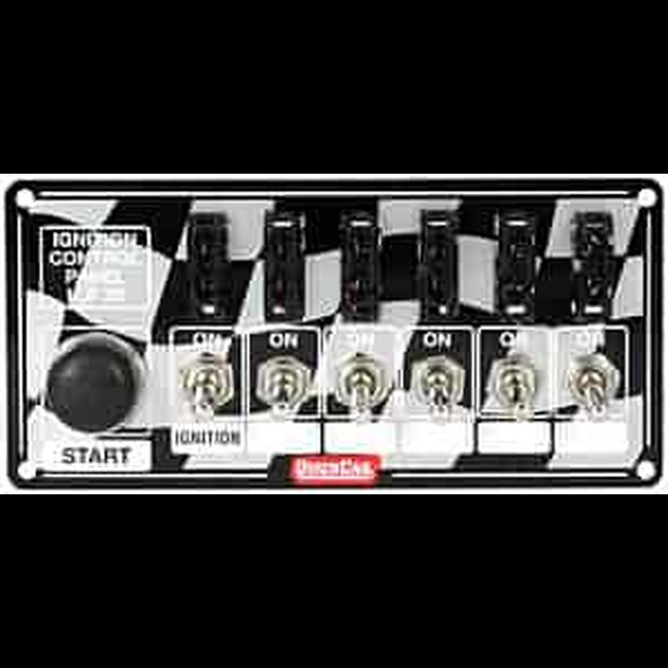 Ignition Control Panel Includes Ignition Switch, Momentary Starter Button