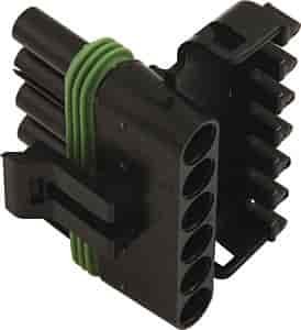 Female 6 Pin Weatherpack Connector