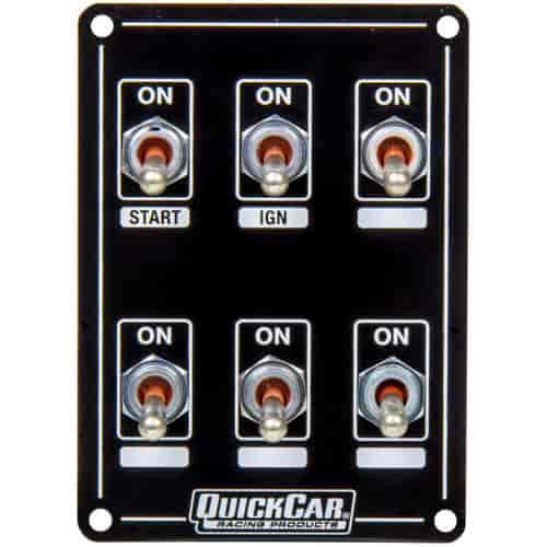 ICP Weatherproof 6 Switch Single Ignition w/ Dual Pickups