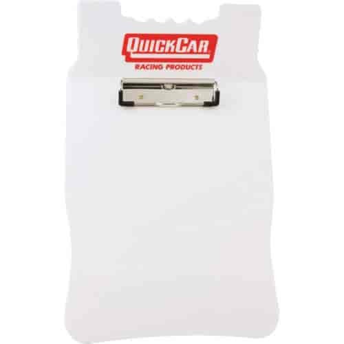 Acrylic Clipboard White