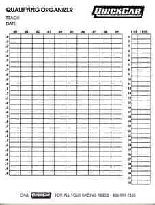 Qualifying Organizer 50 Sheets