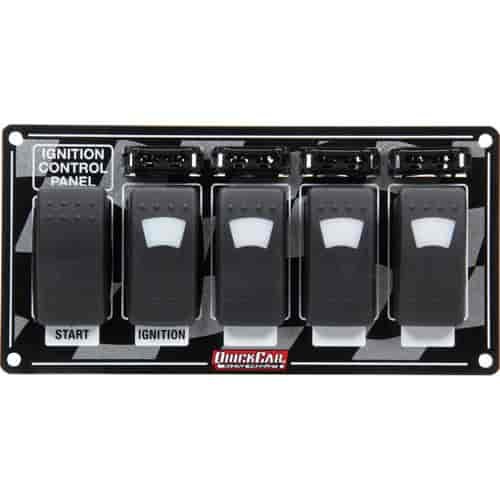 ICP Rocker Switch Panel Fused Lighted Flag