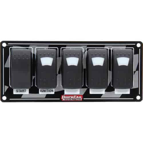 ICP Rocker Switch Panel Lighted Flag