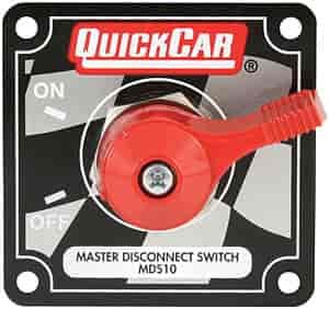 Master Disconnect Switch with Flag Design Mounting Plate