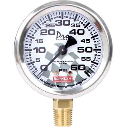 Replacement Tire Pressure Gauge Head Dry 0-60 psi.