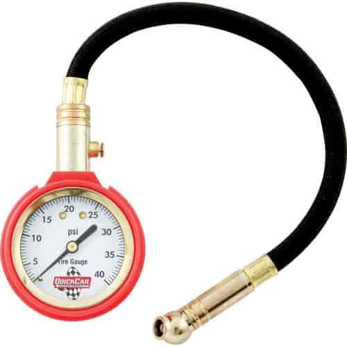 Economy Tire Pressure Gauge 0-40 psi.
