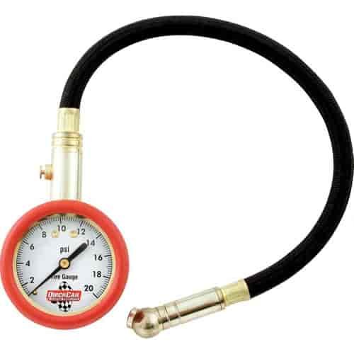 Economy Tire Pressure Gauge 0-20 psi.