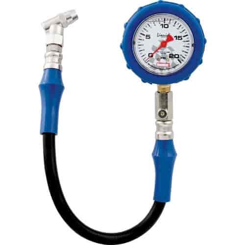 Liquid Filled Tire Pressure Gauge 0-20 psi.
