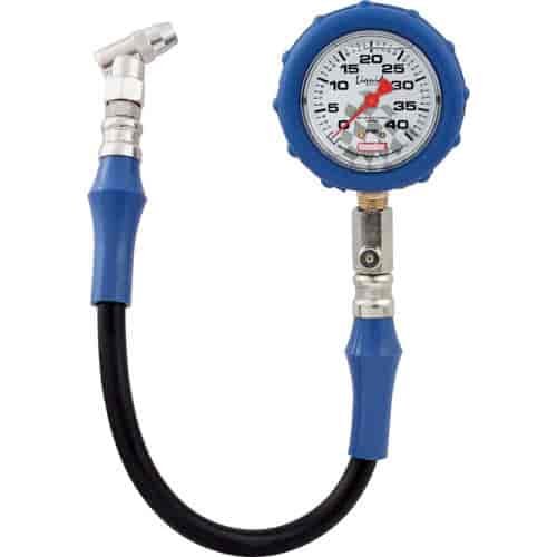 Liquid Filled Tire Pressure Gauge 0-40 psi.