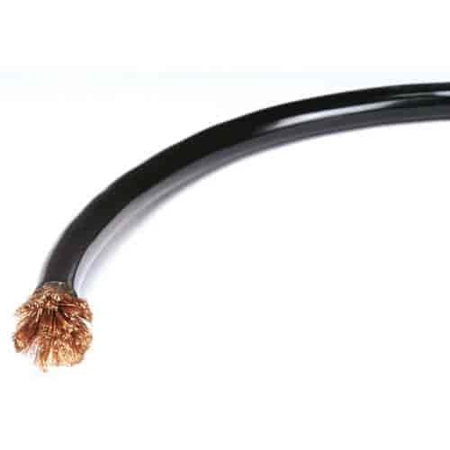 Power Cable 4 AWG 125 Ft. Black