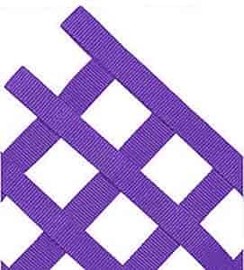 Window Net - 24" x 18" Purple