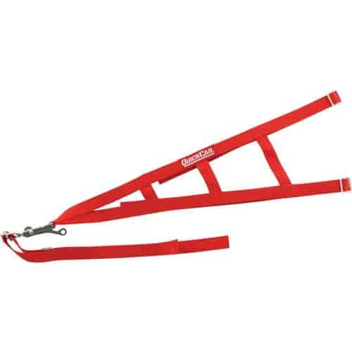 Tri-Angle Window Net Red