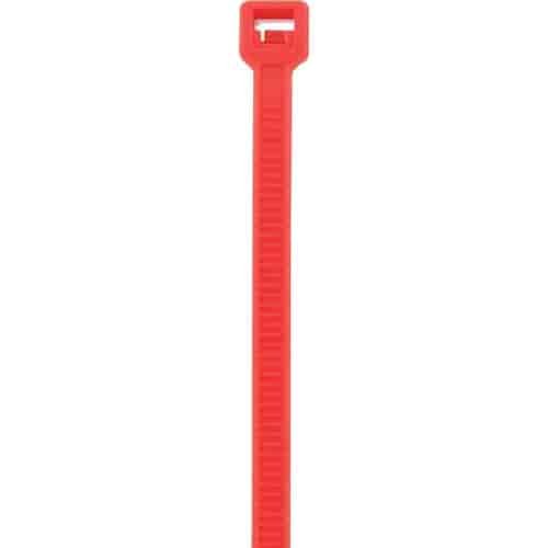 Nylon Wire Ties Bag of 100 Red