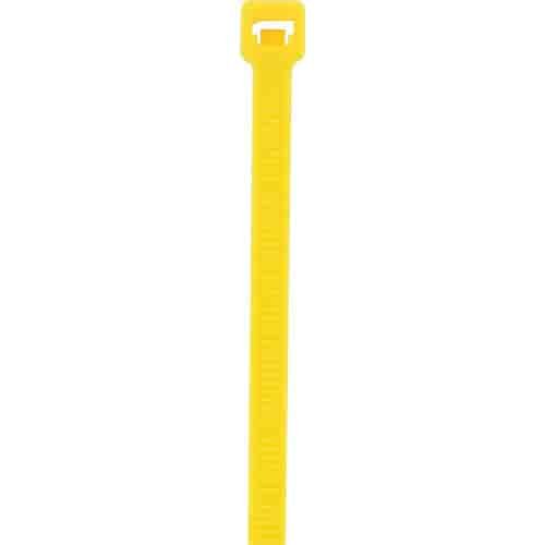 Nylon Wire Ties Bag of 100 Yellow