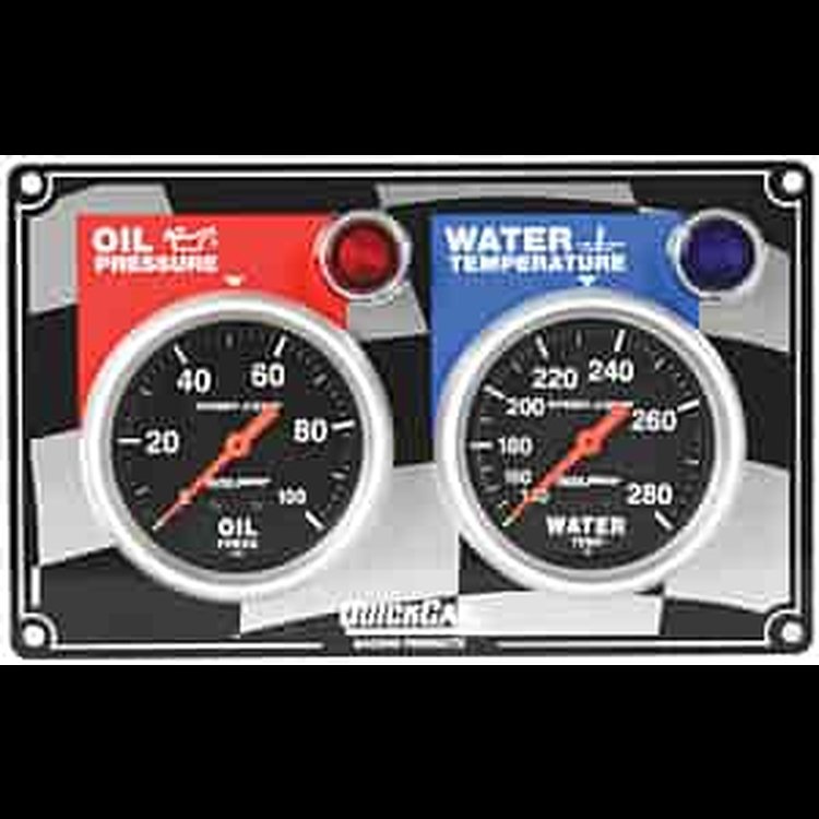 2 Gauge Panel with Sport-Comp Gauges Oil Pressure/Water Temp