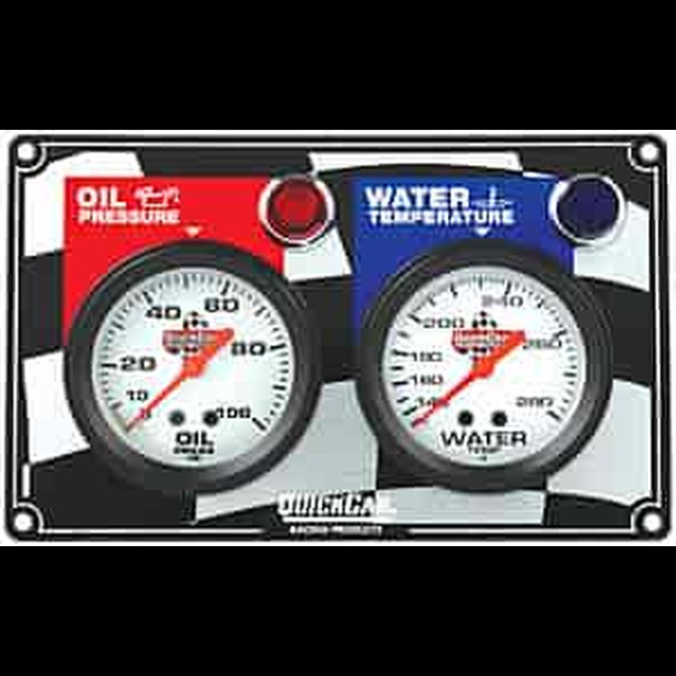 QuickCar 2-Gauge Panel Oil Pressure