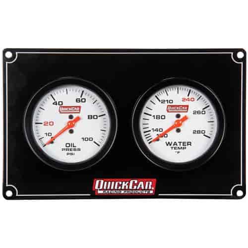 Extreme 2-Gauge Panel Oil Pressure & Water Temp