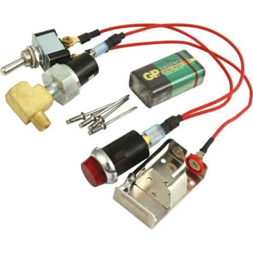 Oil Pressure Warning Kit Sprint Car Style
