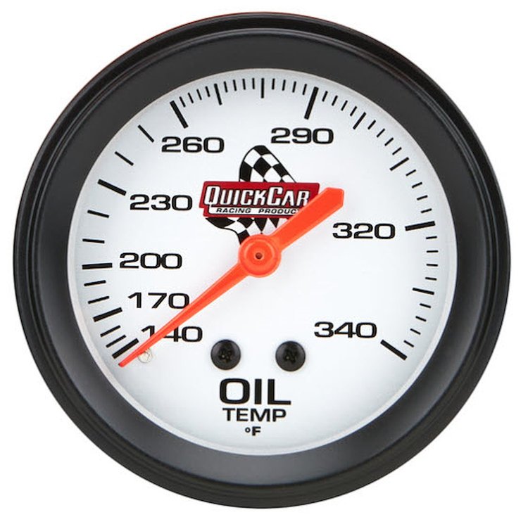 611-6009 Mechanical Oil Temperature 2-5/8 in. Gauge 140-340° F