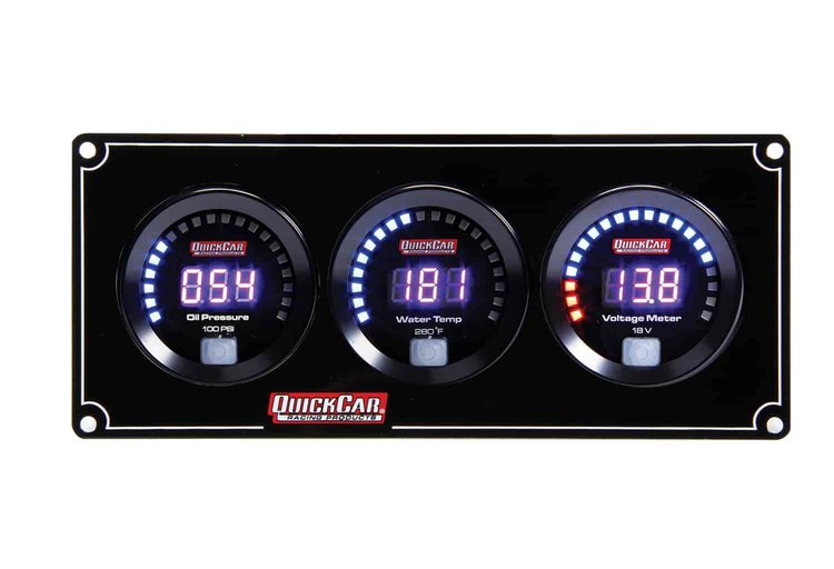 Digital 3 Gauge Panel