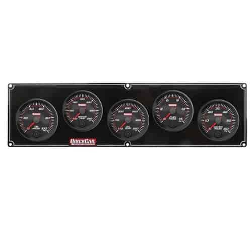 Redline 5 Gauge Panel Oil Pressure/Water Temperature/Oil Temperature/Fuel Pressure/Water Pressure