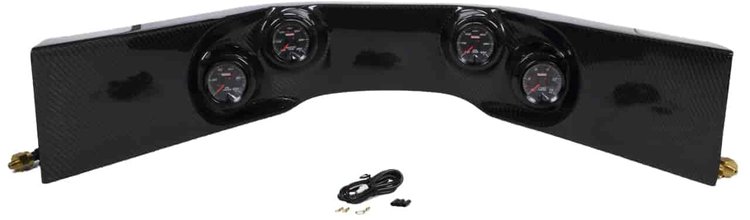 Wraparound Carbon Fiber Extreme Gauge Panel