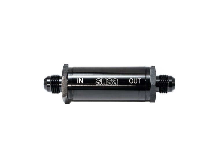 11-IF0606-D In-Line Pump Pre-Filter, AN06 Male to AN06 Male, 150µ Micron Filtration