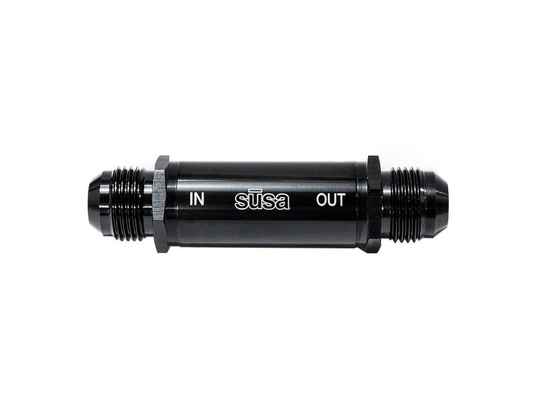 11-IF0606-D In-Line Pump Pre-Filter, AN06 Male to AN06 Male, 150µ Micron Filtration