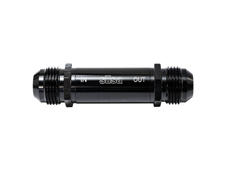 11-IF1212-D In-Line pump Pre-Filter, AN12 Male to AN12 Male, 150µ Micron Filtration