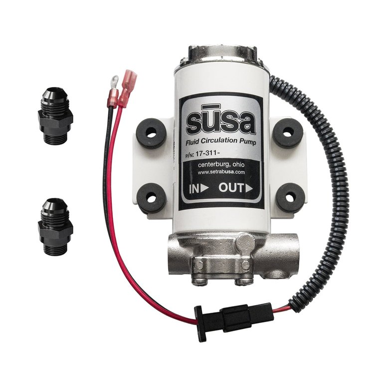 17-311-08-0005 Mini Gear Oil Circulation Pump, Fluid Pump w/ AN08 Fittings