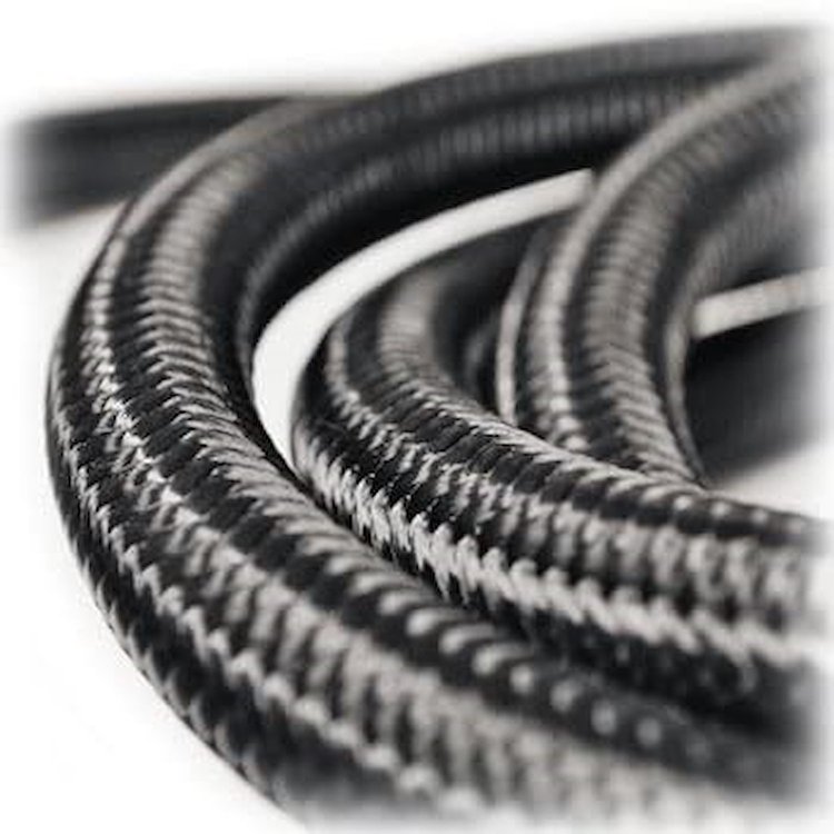 21-LWN06-3 Lightweight Fiber Braided Hose, Pre-Cut Length: 3 ft., -06AN