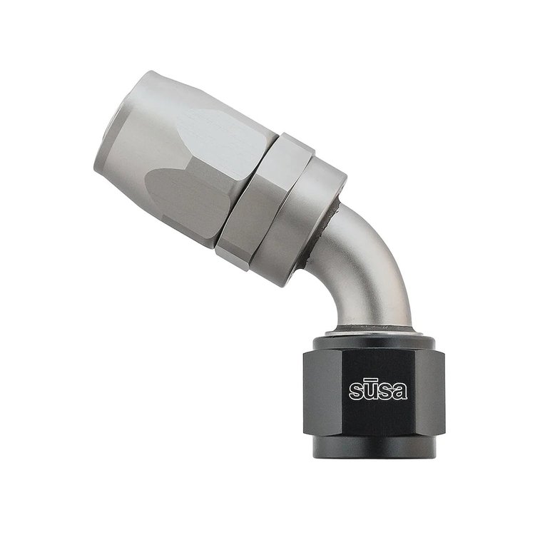22-AN12RU12-60 Hose End, AN12 Female to -12 Reusable Male, 60-Degree
