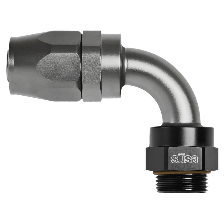 22-M22RU10-90 ProLine Hose End, 22 mm x 1.5 Male to -10 Reusable Male, 90-Degree