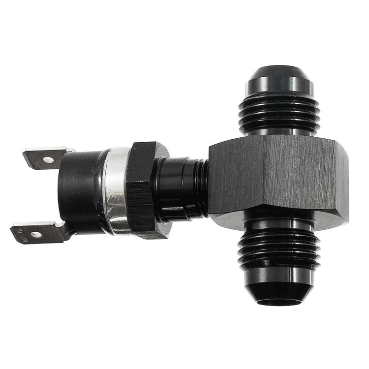 31-TS180-08MM Thermal Switch Assembly, AN08 Male to AN08 Male, 180-Degree F