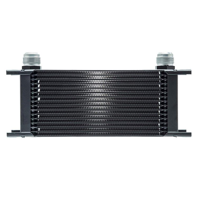 50-616-4064 6-Series STD Oil Cooler, AN Male, 16-Row, AN16 Male Ports