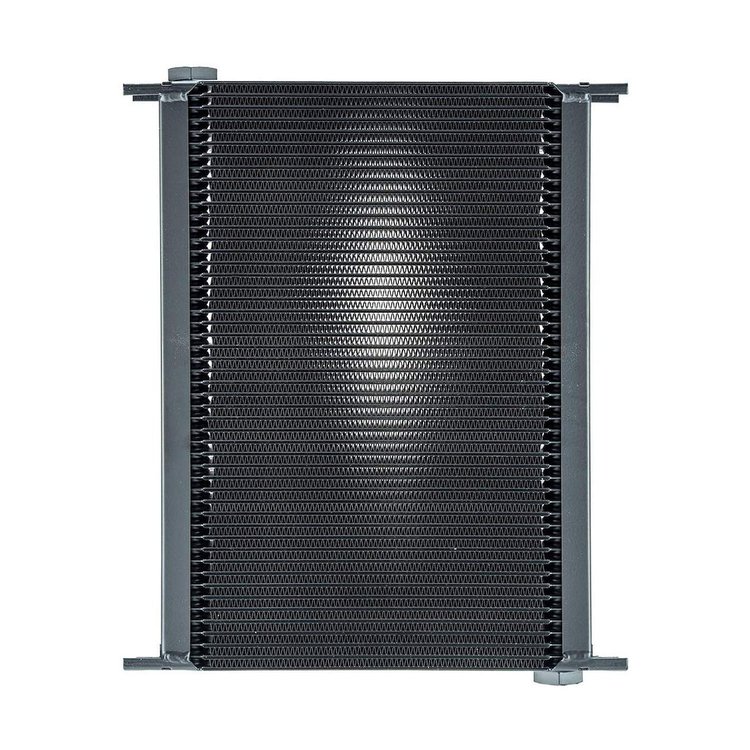 51-07990 6-Series ProLine STD Multi-Pass Oil Cooler, 50-Row, 3-Pass, 22 mm x 1.5 Female Ports
