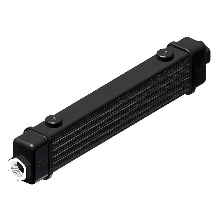 53-10743-01 ProLine SLM Oil Cooler, 250 mm Core Width, 6-Rows, 22 mm x 1.5 Female Ports