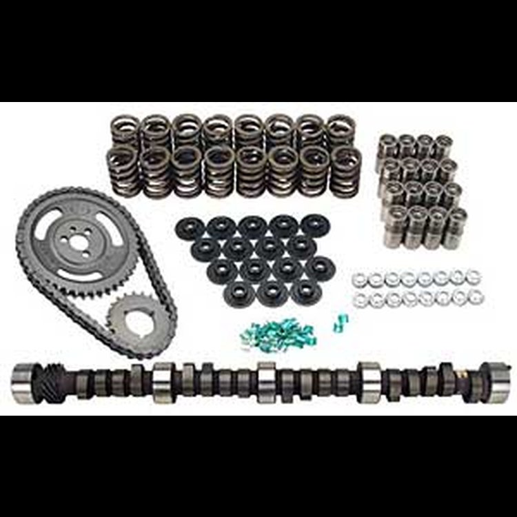 Bracket Master II Solid Flat Tappet Cam Complete Kit Small Block Chevy 262-400 Lift: .500" /.515"